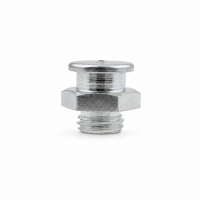 Flachschmiernippel DIN 3404 M1 (Ø16mm) M12 x 1,5 Stahl verzinkt