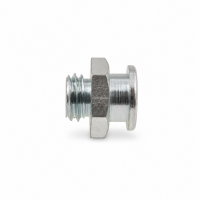 Flachschmiernippel DIN 3404 M1 (Ø16mm) M12 x 1,75 Stahl verzinkt