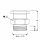 Flachschmiernippel DIN 3404 T1B M12 x 1,75 Stahl verzinkt
