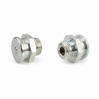Flachschmiernippel DIN 3404 M22 (Ø22mm) M16 x 1,5 Stahl verzinkt