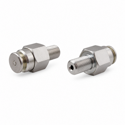 Flachschmiernippel mit Stiftventil Kopf Ø22mm M16x 1,5 60mm lang