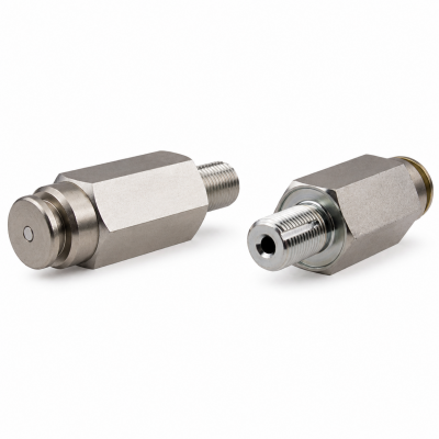 Flachschmiernippel mit Stiftventil Kopf Ø22mm M16x 1,5 85mm lang