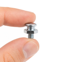 Flachschmiernippel DIN 3404 M4 (Ø10mm) M6 x 1,0 Stahl verzinkt