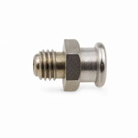 Flachschmiernippel DIN 3404 M4 (Ø10mm) M7 x 1,0 Stahl verzinkt