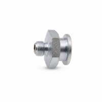 Flachschmiernippel DIN 3404 M1 (Ø16mm) M8 x 0,75 Stahl verzinkt