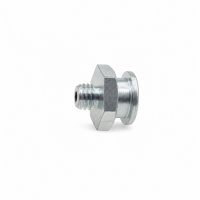 Flachschmiernippel DIN 3404 M1 (Ø16mm) M8 x 1,25 Stahl verzinkt