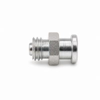 Flachschmiernippel DIN 3404 M4 (Ø10mm) M8 x 1,25 Stahl verzinkt