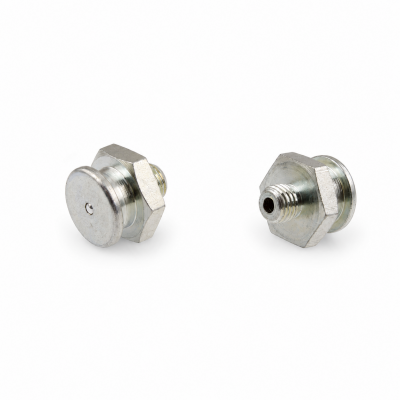 Flachschmiernippel DIN 3404 M1 (Ø16mm) M8 x 1,0 Stahl verzinkt