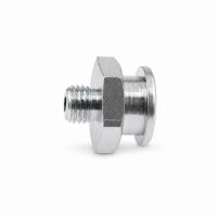 Flachschmiernippel DIN 3404 M1 (Ø16mm) M8 x 1,0 Stahl verzinkt