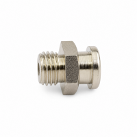 Flachschmiernippel DIN 3404 M4 (Ø10mm) M8 x 1,0 Stahl verzinkt