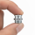 Flachschmiernippel DIN 3404 M22 (Ø22mm) G 1/2" Stahl verzinkt