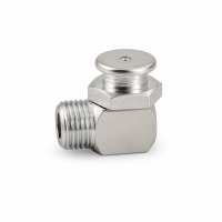 Flachschmiernippel DIN 3404 M1 (Ø16mm) G 1/4" 90° Winkel Stahl verzinkt