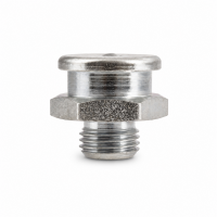Flachschmiernippel DIN 3404 M22 (Ø22mm) G 1/4" Stahl verzinkt