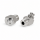 Flachschmiernippel DIN 3404 M4 (Ø10mm) G 1/4" 45° Winkel Stahl verzinkt