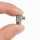 Flachschmiernippel DIN 3404 M4 (Ø10mm) G 1/4" 90° Winkel Stahl verzinkt