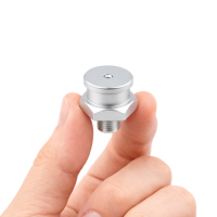 Flachschmiernippel DIN 3404 M22 (Ø22mm) G 1/8" Stahl verzinkt