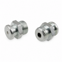 Flachschmiernippel DIN 3404 M4 (Ø10mm) G 1/8"...