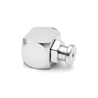 Flachschmiernippel DIN 3404 M4 (Ø10mm) G 1/8" 90° Winkel Stahl verzinkt