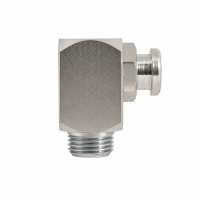 Flachschmiernippel DIN 3404 M4 (Ø10mm) G 1/8" 90° Winkel Stahl verzinkt