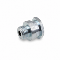 Flachschmiernippel DIN 3404 T1 G 1/8" Stahl verzinkt
