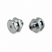 Flachschmiernippel DIN 3404 T1B G 1/8" Stahl verzinkt