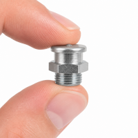 Flachschmiernippel DIN 3404 M22 (Ø22mm) G 3/8" Stahl verzinkt