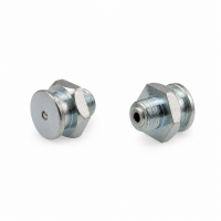 Flachschmiernippel DIN 3404 M1 (Ø16mm) NPT...