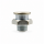 Flachschmiernippel DIN 3404 M1 (Ø16mm) NPT 1/8" Stahl verzinkt