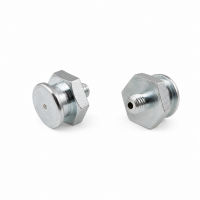 Flachschmiernippel DIN 3404 M1 (Ø16mm) 1/4"...