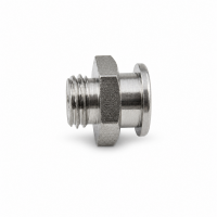 Flachschmiernippel DIN 3404 M1 (Ø16mm) M12 x 1,5 Edelstahl V2A