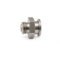 Flachschmiernippel DIN 3404 M1 (Ø16mm) M12 x 1,75 Edelstahl V2A