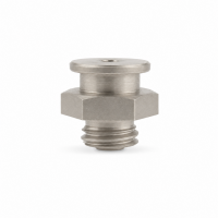 Flachschmiernippel DIN 3404 M1 (Ø16mm) M12 x 1,75 Edelstahl V2A