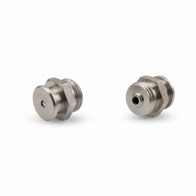 Flachschmiernippel DIN 3404 M1 (Ø16mm) M16 x 1,5 Edelstahl V2A