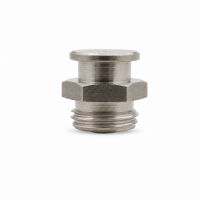 Flachschmiernippel DIN 3404 M1 (Ø16mm) M16 x 1,5 Edelstahl V2A