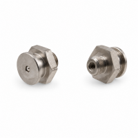 Flachschmiernippel DIN 3404 M1 (Ø16mm) G 1/8"...