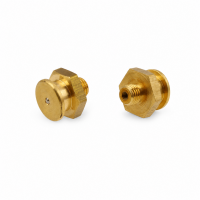 Flachschmiernippel DIN 3404 M1 (Ø16mm) M8 x 1,0...