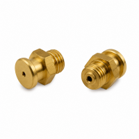 Flachschmiernippel DIN 3404 M4 (Ø10mm) M8 x 1,0...