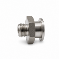 Flachschmiernippel DIN 3404 M1 (Ø16mm) M10 x 1,0 Edelstahl V4A