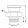 Flachschmiernippel DIN 3404 M1 (Ø16mm) M10 x 1,0 Edelstahl V4A