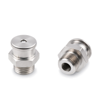 Flachschmiernippel DIN 3404 M22/L (Ø22mm) M16 x 1,5 Edelstahl V4A