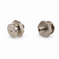 Flachschmiernippel DIN 3404 M1 (Ø16mm) M6 x 1,0 Edelstahl V4A