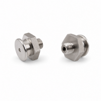 Flachschmiernippel DIN 3404 M1 (Ø16mm) M8 x 1,0 Edelstahl V4A