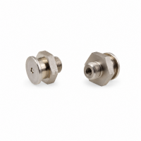 Flachschmiernippel DIN 3404 M1 (Ø16mm) G 1/8" Edelstahl V4A