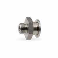 Flachschmiernippel DIN 3404 M1 (Ø16mm) G 1/8" Edelstahl V4A