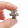 Flachschmiernippel DIN 3404 M1 (Ø16mm) G 1/8" Edelstahl V4A