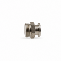 Flachschmiernippel DIN 3404 M1 (Ø16mm) G 3/8" Edelstahl V4A