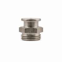 Flachschmiernippel DIN 3404 M1 (Ø16mm) G 3/8" Edelstahl V4A