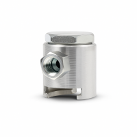Schiebekupplung G 1/8" mit Gummidichtung für Flachschmiernippel M22 (Ø22mm)
