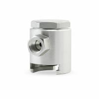 Schiebekupplung M10 x 1,0 mit Gummidichtung für Flachschmiernippel M22 (Ø22mm)