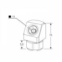 Trichterschmiernippel DIN 3405 D2A 10mm Stahl verzinkt